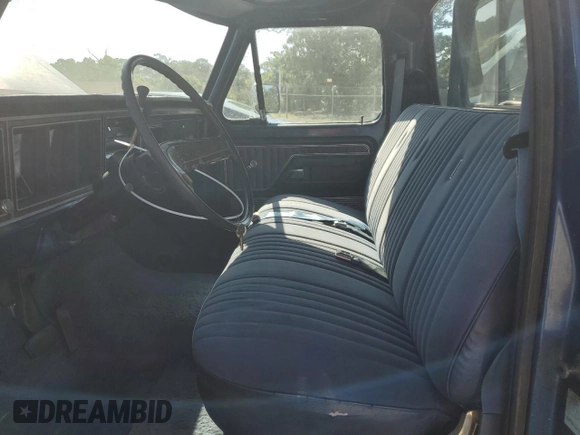 1977 Ford F-150 with VIN F15HNX86608, listed as a Copart auction lot 53149645 with 62,455 mi miles and Clean title. Bid and sale history available at DreamBid. Image 7.