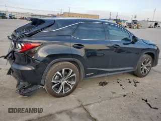 2020 Lexus RX with VIN 2T2HGMDA8LC050594, listed as a Copart auction lot 45374005 with 29,344 mi miles and Salvage Title. Bid and sale history available at carsss.com. Image 3.