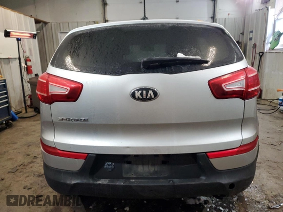 2013 Kia Sportage LX with VIN KNDPBCA29D7398719, listed as a Copart auction lot 50501845 with 130,094 mi miles and Non Repairable. Bid and sale history available at carsss.com. Image 6.