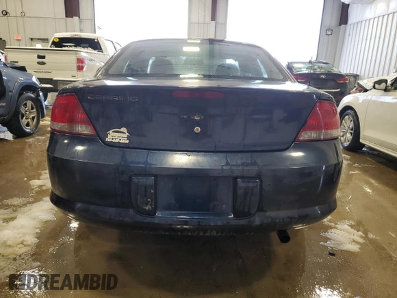 2006 Chrysler Sebring with VIN 1C3EL46X16N251831, listed as a Copart auction lot 42866594 with 211,016 mi miles and Non repairable. Bid and sale history available at DreamBid. Image 6.