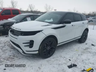 2023 Land Rover Range Rover Evoque Dynamic SE with VIN SALZL2FX0PH190126, listed as a IAAI auction lot 41416523 with 20,906 mi miles. Bid and sale history available at carsss.com. Image 18.