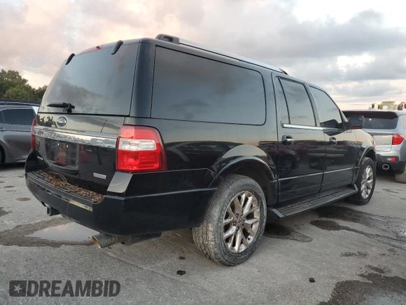 2016 Ford Expedition EL Limited with VIN 1FMJK2ATXGEF46624, listed as a Copart auction lot 73676804 with Not Provided miles and Salvage Title. Bid and sale history available at carsss.com. Image 3.