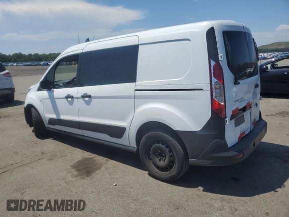 2021 Ford Transit Connect XL with VIN NM0LS7E2XM1496397, listed as a Copart auction lot 62795165 with 175,824 mi miles and Salvage title. Bid and sale history available at DreamBid. Image 2.