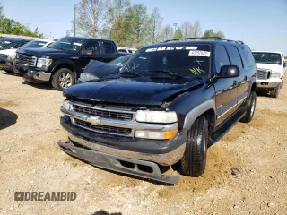 2000 Chevrolet Suburban LT with VIN 3GNEC16TXYG166447, listed as a Copart auction lot 43292602 with 258,929 mi miles and Salvage Title. Bid and sale history available at carsss.com. Image 2.