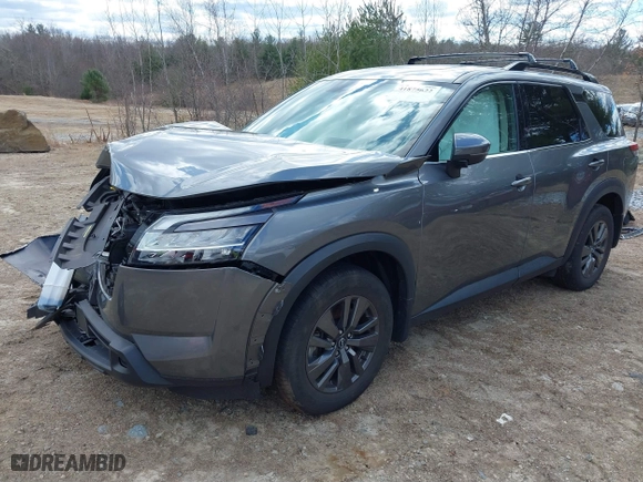 2022 Nissan Pathfinder SV with VIN 5N1DR3BDXNC241705, listed as a IAAI auction lot 41875622 with 20,790 mi miles. Bid and sale history available at carsss.com. Image 17.