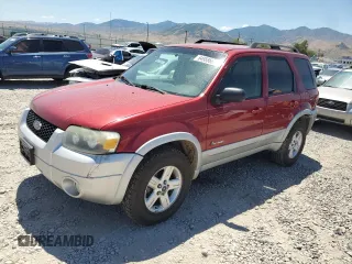 2007 Ford Escape Hybrid z VIN 1FMCU59H77KA61881, wystawiony jako Copart lot #64988665 z przebiegiem 242 536 mil mil oraz Czysty tytuł • Clean title. Historia ofert i sprzedaży dostępna na DreamBid. Obrazek 1.