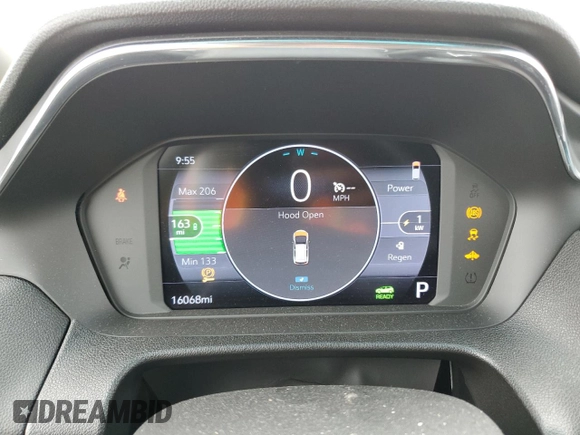 2022 Chevrolet Bolt EV 1LT with VIN 1G1FW6S03N4124362, listed as a Copart auction lot 53601085 with 16,068 mi miles and Clean Title. Bid and sale history available at carsss.com. Image 9.