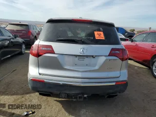 2013 Acura MDX with VIN 2HNYD2H24DH514485, listed as a Copart auction lot 84210464 with 0 mi miles and Salvage Title. Bid and sale history available at carsss.com. Image 6.