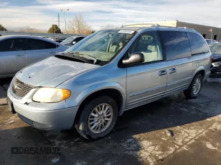 2003 Chrysler Town & Country Limited with VIN 2C8GP64L13R210925, listed as a Copart auction lot 43469855 with 247,110 mi miles and Salvage Title. Bid and sale history available at carsss.com. Image 1.