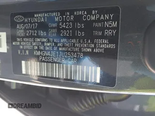 2018 Genesis G80 3.8L z VIN KMHGN4JE1JU253478, wystawiony jako IAAI lot #42066296 z przebiegiem 84 226 mil mil oraz . Historia ofert i sprzedaży dostępna na DreamBid. Obrazek 9.