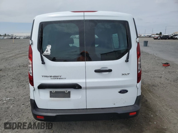 2023 Ford Transit Connect XLT with VIN NM0LS7T23P1550694, listed as a Copart auction lot 61989255 with 94,678 mi miles and Clean title. Bid and sale history available at DreamBid. Image 6.