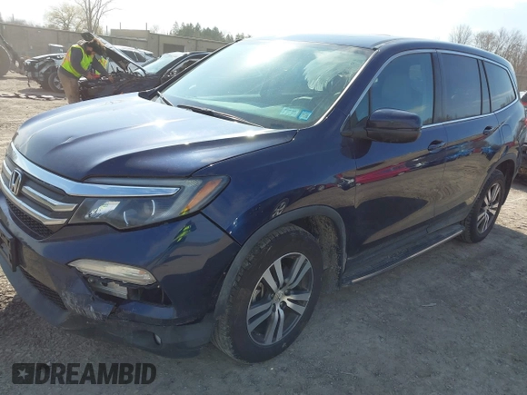 2016 Honda Pilot EX-L with VIN 5FNYF6H5XGB044930, listed as a IAAI auction lot 42030300 with 247,598 mi miles. Bid and sale history available at carsss.com. Image 2.