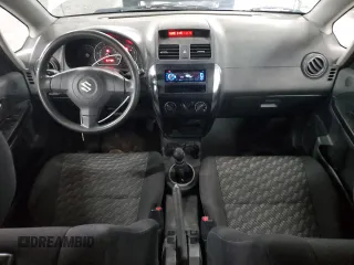 2007 Suzuki SX4 with VIN JS2YB413375101209, listed as a Copart auction lot 87550235 with 167,788 mi miles and Salvage Title. Bid and sale history available at DreamBid. Image 8.