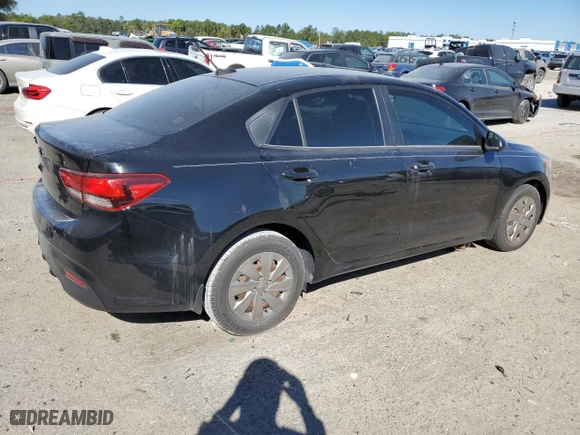 2020 Kia Rio S with VIN 3KPA24AD0LE289609, listed as a Copart auction lot 50004735 with 57,497 mi miles and Salvage Title. Bid and sale history available at carsss.com. Image 3.