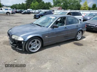 2001 BMW 3 Series 330i with VIN WBAAV53451FT01490, listed as a Copart auction lot 63444665 with 175,179 mi miles and Salvage title. Bid and sale history available at DreamBid. Image 1.