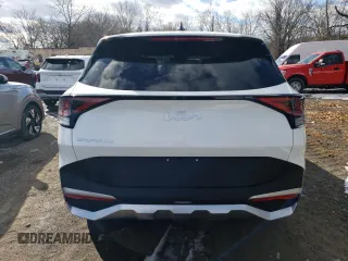 2025 Kia Sportage LX with VIN KNDPU3DF8S7337416, listed as a Copart auction lot 42972155 with 0 mi miles and Salvage Title. Bid and sale history available at carsss.com. Image 6.