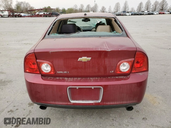 2009 Chevrolet Malibu 2LT with VIN 1G1ZJ57759F186450, listed as a Copart auction lot 49546795 with 148,076 mi miles and Salvage Title. Bid and sale history available at DreamBid. Image 6.