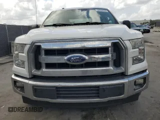 2017 Ford F-150 XL with VIN 1FTEW1CFXHFC04386, listed as a Copart auction lot 52819555 with 167,813 mi miles and Salvage title. Bid and sale history available at DreamBid. Image 5.