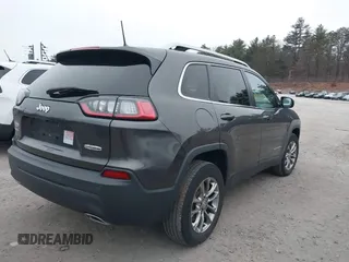 2020 Jeep Cherokee Altitude with VIN 1C4PJMLX8LD524764, listed as a IAAI auction lot 41076385 with 25,611 mi miles. Bid and sale history available at carsss.com. Image 4.