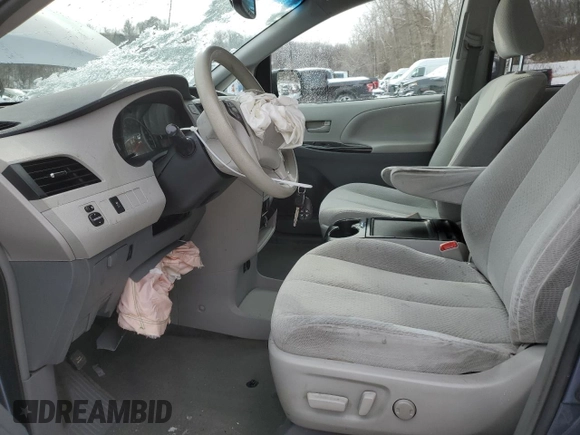 2014 Toyota Sienna LE with VIN 5TDJK3DCXES093229, listed as a Copart auction lot 44537185 with 120,597 mi miles and Salvage Title. Bid and sale history available at DreamBid. Image 7.