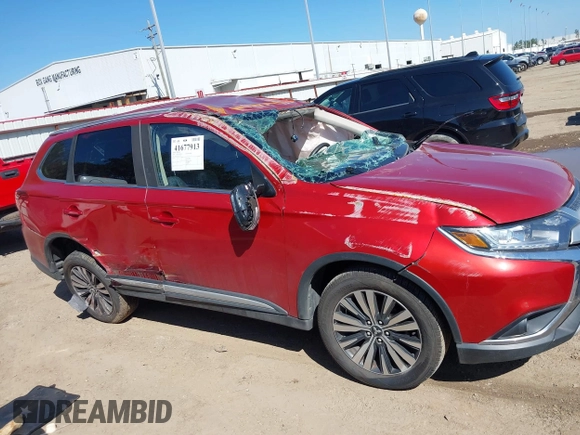 2019 Mitsubishi Outlander SE with VIN JA4AD3A31KZ021189, listed as a IAAI auction lot 41677913 with 136,130 mi miles and . Bid and sale history available at DreamBid. Image 13.