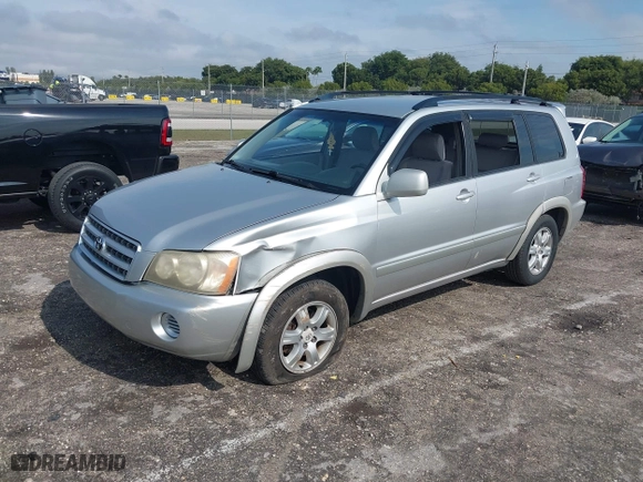 2002 Toyota Highlander with VIN JTEGF21A620053347, listed as a IAAI auction lot 41393410 with 77,753 mi miles. Bid and sale history available at carsss.com. Image 17.