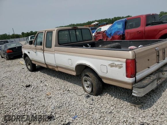 1996 Ford F-150 with VIN 1FTEX14H3TKA36040, listed as a Copart auction lot 67654964 with 222,142 mi miles and Salvage Title. Bid and sale history available at carsss.com. Image 2.
