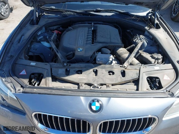 2014 BMW 5 Series 535i with VIN WBA5B1C59ED479688, listed as a IAAI auction lot 41680345 with 94,791 mi miles. Bid and sale history available at carsss.com. Image 10.