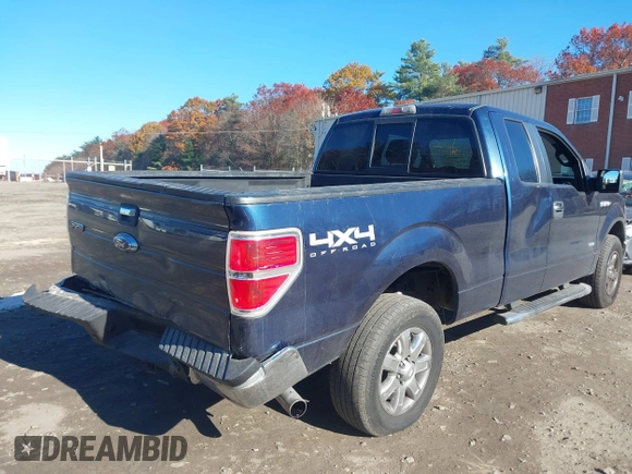 2013 Ford F-150 XL with VIN 1FTFX1ET6DKD01588, listed as a IAAI auction lot 40844069 with 190,583 mi miles and . Bid and sale history available at DreamBid. Image 4.