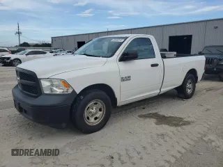 2014 Ram 1500 Tradesman z VIN 3C6JR6DG4EG261629, wystawiony jako Copart lot #60890215 z przebiegiem 217 029 mil mil oraz Czysty tytuł • Clean title. Historia ofert i sprzedaży dostępna na DreamBid. Obrazek 1.