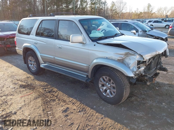 1997 Toyota 4Runner Limited with VIN JT3HN87R2V0070490, listed as a IAAI auction lot 41278541 with 324,994 mi miles. Bid and sale history available at carsss.com. Image 1.