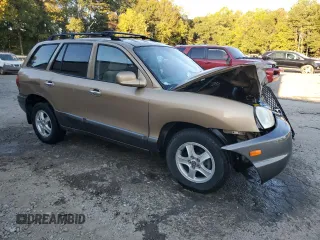 2002 Hyundai Santa Fe GLS with VIN KM8SC13D42U209396, listed as a Copart auction lot 75453254 with 177,708 mi miles and Salvage Title. Bid and sale history available at carsss.com. Image 4.