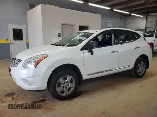 2012 Nissan Rogue S with VIN JN8AS5MV6CW416691, listed as a Copart auction lot 61455995 with 83,259 mi miles and Salvage title. Bid and sale history available at DreamBid. Image 1.