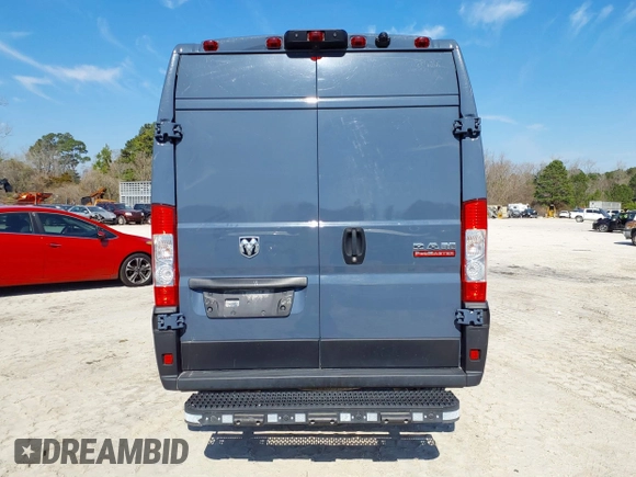 2022 Ram ProMaster Cargo with VIN 3C6MRVJG6NE116762, listed as a IAAI auction lot 40549769 with 77,027 mi miles and . Bid and sale history available at DreamBid. Image 16.