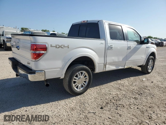 2011 Ford F-150 XLT with VIN 1FTFW1ET7BFD38965, listed as a Copart auction lot 52094205 with 0 mi miles and Salvage Title. Bid and sale history available at carsss.com. Image 3.