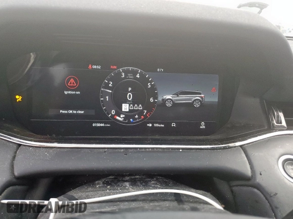 2020 Land Rover Range Rover Evoque R-Dynamic HSE with VIN SALZM2GX8LH069561, listed as a Copart auction lot 60296545 with 15,044 mi miles and Salvage title. Bid and sale history available at DreamBid. Image 9.