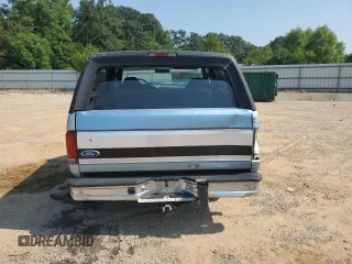 1996 Ford Bronco Custom with VIN 1FMEU15H2TLA98333, listed as a Copart auction lot 67065144 with 347,019 mi miles and Salvage Title. Bid and sale history available at carsss.com. Image 6.
