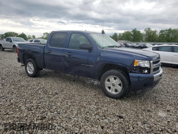 2011 Chevrolet Silverado 1500 LT with VIN 3GCPKSE37BG202677, listed as a Copart auction lot 55015385 with 175,086 mi miles and Salvage Title. Bid and sale history available at DreamBid. Image 4.