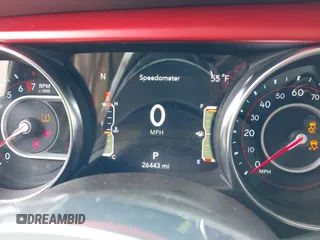 2021 Jeep Wrangler Unlimited Rubicon z VIN 1C4HJXFG1MW577829, wystawiony jako IAAI lot #41997002 z przebiegiem 26 443 mil mil oraz . Historia ofert i sprzedaży dostępna na DreamBid. Obrazek 7.