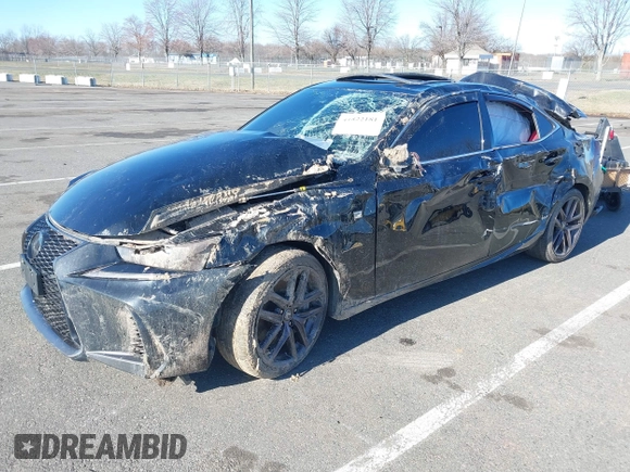 2020 Lexus IS 300 F Sport with VIN JTHG81F23L5042318, listed as a IAAI auction lot 41822181 with Not provided miles and . Bid and sale history available at DreamBid. Image 17.