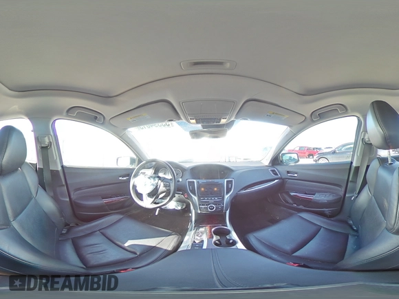 2015 Acura TLX V6 Tech with VIN 19UUB2F51FA008283, listed as a Copart auction lot 53394615 with 91,666 mi miles and Salvage Title. Bid and sale history available at carsss.com. Image 12.