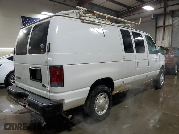 2011 Ford Econoline Cargo Commercial with VIN 1FTNE2EL6BDA70944, listed as a Copart auction lot 82169554 with 181,882 mi miles and Salvage title. Bid and sale history available at DreamBid. Image 3.