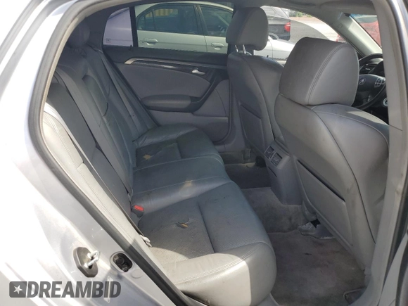 2005 Acura TL with VIN 19UUA66295A046326, listed as a Copart auction lot 54550935 with 166,408 mi miles and Salvage Title. Bid and sale history available at carsss.com. Image 10.