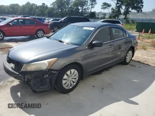 2011 Honda Accord LX with VIN 1HGCP2F39BA023894, listed as a Copart auction lot 57228445 with 262,454 mi miles and Salvage title. Bid and sale history available at DreamBid. Image 1.