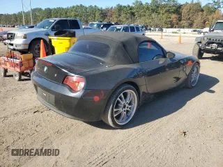 2007 BMW Z4 3.0i with VIN 4USBU33537LW71199, listed as a Copart auction lot 85549104 with 87,437 mi miles and Clean Title. Bid and sale history available at carsss.com. Image 3.
