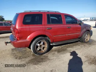 2007 Dodge Durango Limited with VIN 1D8HD58257F561121, listed as a Copart auction lot 81797554 with 198,887 mi miles and Salvage title. Bid and sale history available at DreamBid. Image 3.