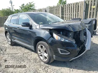 2017 Ford Edge Titanium z VIN 2FMPK4K9XHBB89970, wystawiony jako IAAI lot #42234295 z przebiegiem 100 403 mil mil oraz . Historia ofert i sprzedaży dostępna na DreamBid. Obrazek 1.