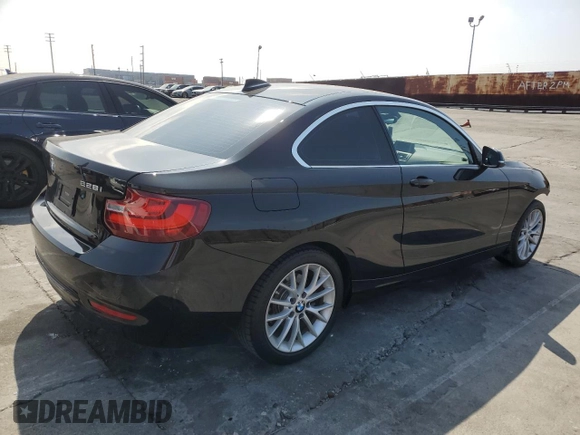 2016 BMW 2 Series 228i with VIN WBA1F9C56GV544978, listed as a Copart auction lot 53974395 with 49,508 mi miles and Salvage title. Bid and sale history available at DreamBid. Image 3.