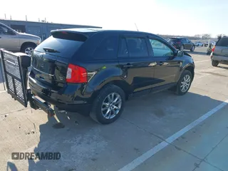 2013 Ford Edge SEL z VIN 2FMDK4JC3DBB94180, wystawiony jako IAAI lot #41899199 z przebiegiem 87 302 mil mil oraz . Historia ofert i sprzedaży dostępna na DreamBid. Obrazek 4.