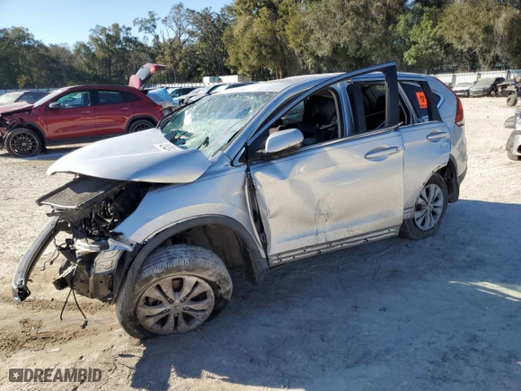 2014 Honda CR-V EX with VIN 2HKRM3H52EH555409, listed as a Copart auction lot 42433405 with 98,172 mi miles and Salvage Title. Bid and sale history available at carsss.com. Image 1.
